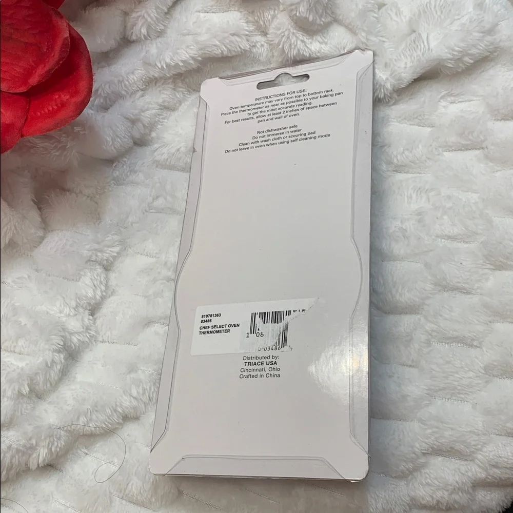 🌹CHEFSELECT • NWT Stainless Steel OVEN THERMOMETER • Step up your cooking!